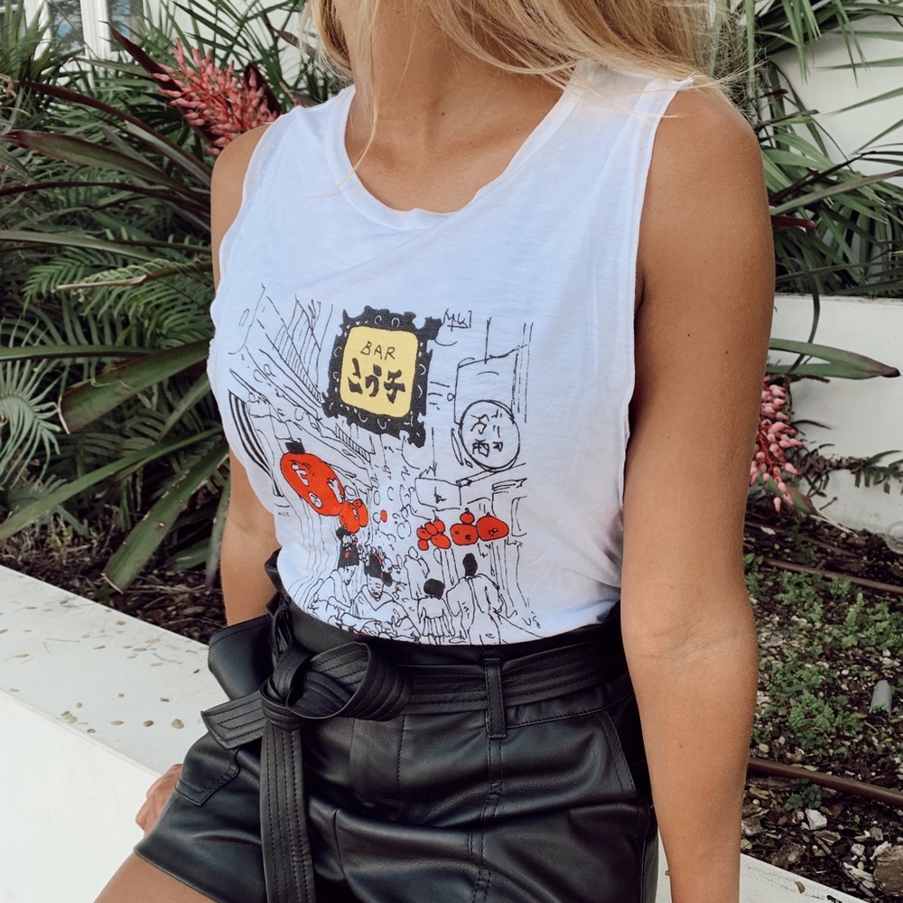 “Misaki” Muscle Tank Top